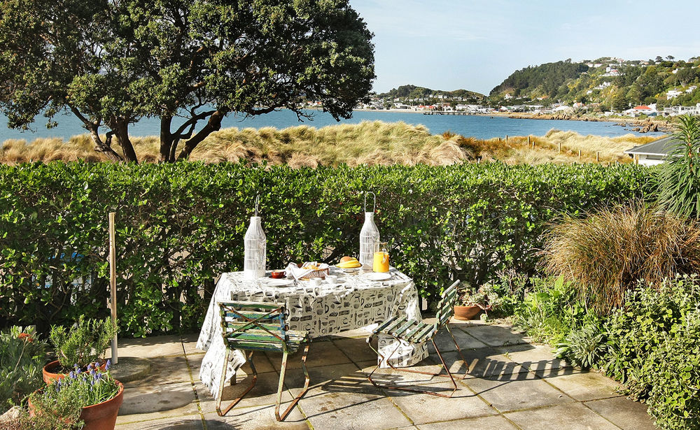 Beachfront Wellington Bed And Breakfast Eksteriør billede